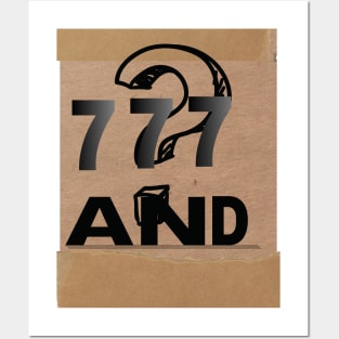 777 Posters and Art